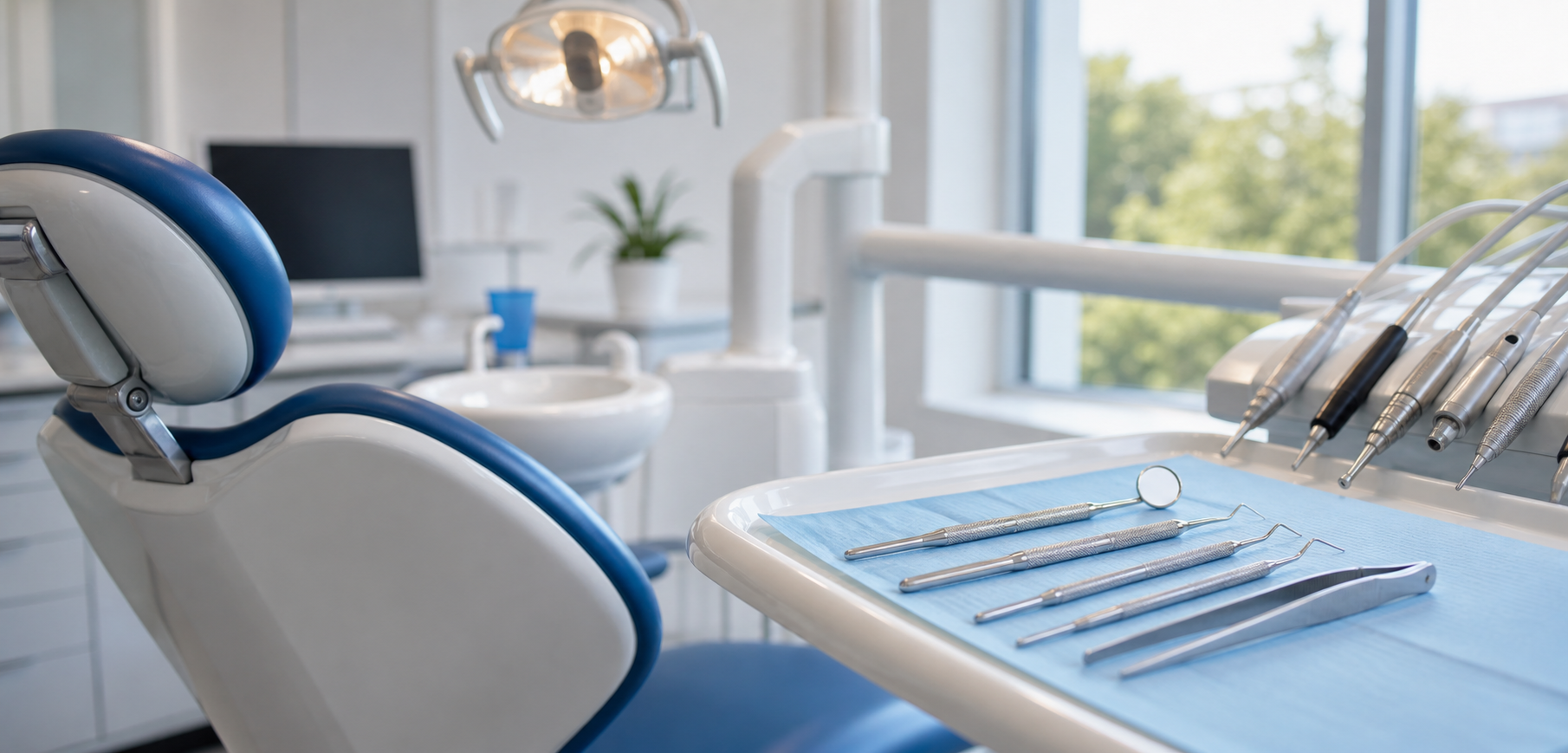 Ambiente odontoiatrico moderno